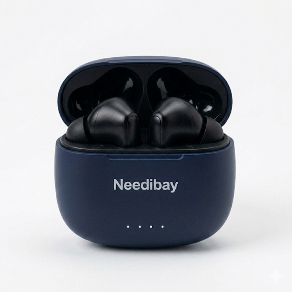 Needibay® ProPlay Melody In-Ear Bluetooth Headset with 120H Playtime and Hi-Res Audio