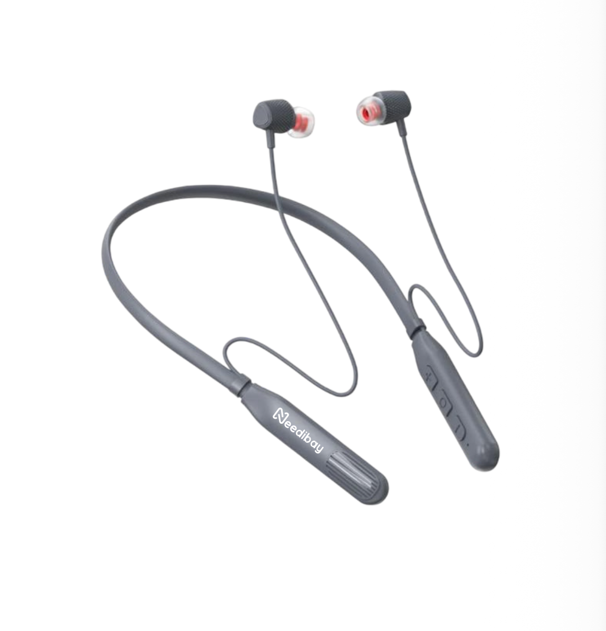 Needibay MUSIC Wireless Bluetooth Neckband Earphones – Deep Bass Music Series